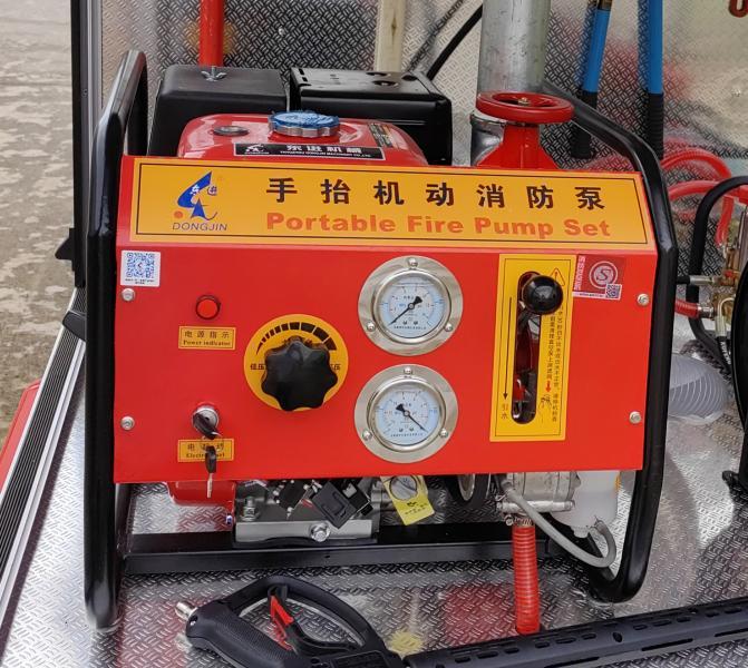 Multi-functional Low-speed Electric Fire Truck factory